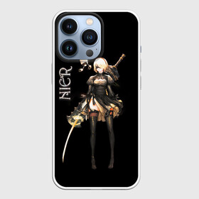 Чехол для iPhone 13 Pro с принтом Nier Automata   2B в Кировске,  |  | 2b | action | b2 | nier automata | nier gestalt | nier replicant | ниар | ниар автомата | ниер автомата | нир | экшн