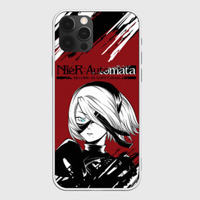 Чехол для iPhone 12 Pro с принтом ЙоРХа | Nier Automata (Z) в Кировске, силикон | область печати: задняя сторона чехла, без боковых панелей | automata | bayonetta | drakengard | nier | nier automata | rpg | yorha | yorha 2b | йорха | компьютерная игра | ниэр | рпг