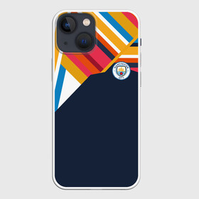 Чехол для iPhone 13 mini с принтом МАНЧЕСТЕР СИТИ 20 21 в Кировске,  |  | fc | football | football club | manchester city | sport | манчестер сити | спорт | спортивные | униформа | фк | футбол | футбольный клуб