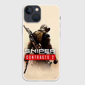 Чехол для iPhone 13 mini с принтом Sniper Ghost Warrior Contracts в Кировске,  |  | Тематика изображения на принте: ближный восток | игра | ликвидация | оружие | снайпер | цель | шутер