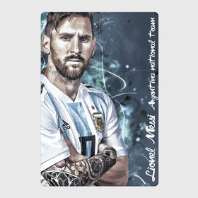 Магнитный плакат 2Х3 с принтом Lionel Messi в Кировске, Полимерный материал с магнитным слоем | 6 деталей размером 9*9 см | barcelona | football | forward | messi | star | барселона | звезда | месси | нападающий | футбол