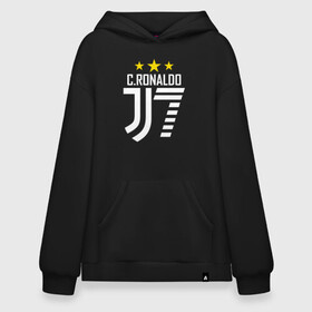 Худи SuperOversize хлопок с принтом C.RONALDO J7 3 звезды в Кировске, 70% хлопок, 30% полиэстер, мягкий начес внутри | карман-кенгуру, эластичная резинка на манжетах и по нижней кромке, двухслойный капюшон
 | 7 | champion | cr7 | cristiano ronaldo | fifa | football | football club | juventus | soccer | uefa | игра | криштиану роналду | лига чемпионов | реал мадрид | сборная португалии | спорт | уефа | фифа | фк | футбол | футболь