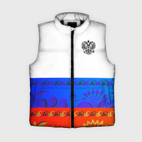 Женский жилет утепленный 3D с принтом Russia 3 в Кировске,  |  | fashion | game | hip hop | rap | russia | street style | top | игра | мода | огонь | рэп | топ | уличный стиль | хип хоп