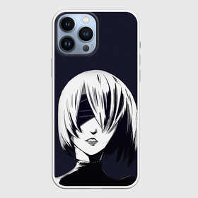 Чехол для iPhone 13 Pro Max с принтом Nier Automata | 2B (Z) в Кировске,  |  | 2b | automata | bayonetta | drakengard | nier | nier automata | rpg | yorha | yorha 2b | компьютерная игра | ниэр | рпг