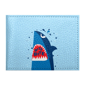 Обложка для студенческого билета с принтом Акула bite в Кировске, натуральная кожа | Размер: 11*8 см; Печать на всей внешней стороне | shark | акула | акулы | жители | клыки | море | морские | океан | рыба