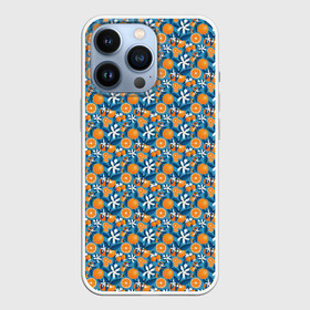 Чехол для iPhone 13 Pro с принтом АПЕЛЬСИННЫЙ ПАТТЕРН | ФРУКТЫ в Кировске,  |  | 2021 | fruit | pattern | summer | апельсины | лето | паттерн | фрукты | цитрус | цитрусовые фрукты