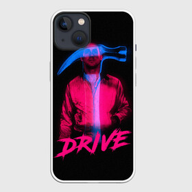 Чехол для iPhone 13 с принтом DRIVE в Кировске,  |  | Тематика изображения на принте: drive | драйв | кино | райан гослинг | фильмы