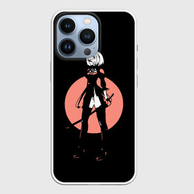 Чехол для iPhone 13 Pro с принтом Nier Automata в Кировске,  |  | 2b | action | anime girl | b2 | nier automata | nier gestalt | nier replicant | аниме девушка | воин | девушка с мечом | меч | ниар | ниар автомата | ниер автомата | нир | экшн