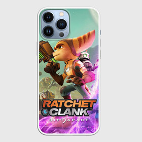 Чехол для iPhone 13 Pro Max с принтом Ratchet  Clank: Rift Apart в Кировске,  |  | Тематика изображения на принте: action | animals | nextgen | pc | playstation | ps 5 | ratchet and clank rift apart | robot | sony | steam | top | valve | video games | weapon | xbox | валв | видео игры | животные | иксбокс | некстген | оружие | пк | плейстейшен | пс 5 | робот 