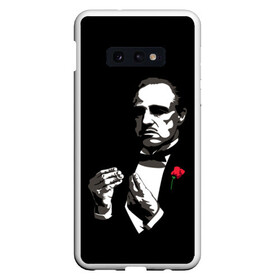 Чехол для Samsung S10E с принтом Крёстный Отец | The Godfather в Кировске, Силикон | Область печати: задняя сторона чехла, без боковых панелей | corleone | dad | don | father | gangster | godfather | mafia | rose | the | vito | вито | гангстер | дон | корлеоне | крёстный | криминал | мафиози | мафиозник | мафия | отец | роза