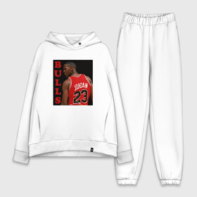 Женский костюм хлопок Oversize с принтом Bulls   Jordan в Кировске,  |  | basketball | bulls | chicago | game | jordan | michael | nba | sport | streetball | баскетбол | баскетболист | буллс | джордан | игра | игрок | майкл | мяч | нба | спорт | стритбол | тренер | чикаго