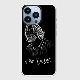 Чехол для iPhone 13 Pro с принтом THE DUDE (Большой Лебовски) в Кировске,  |  | abide | big | dude | jeff | lebowski | the | большой | лебовски | фильм | чувак