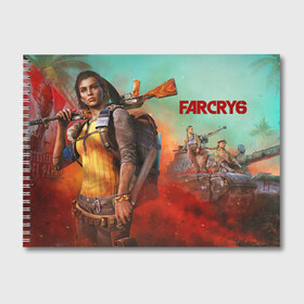 Альбом для рисования с принтом Far Cry 6 Фар Край 6 в Кировске, 100% бумага
 | матовая бумага, плотность 200 мг. | far cry | farcry | game | во все тяжкие | джанкарло | игра | тайны коко | фар край | фаркрай | эспозито