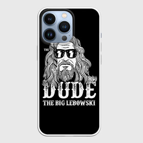 Чехол для iPhone 13 Pro с принтом Dude the Big Lebowski в Кировске,  |  | Тематика изображения на принте: dude | jeff bridges | the big lebowski | блики | большой лебовский | джефф бриджес | молния | фильм | чувак