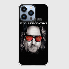 Чехол для iPhone 13 Pro с принтом The Big Lebowski в Кировске,  |  | Тематика изображения на принте: dude | jeff bridges | the big lebowski | большой лебовский | джефф бриджес | ковер | красные очки | узор | фильм | чувак