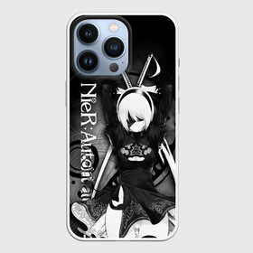 Чехол для iPhone 13 Pro с принтом Nier: Automata, 2B в Кировске,  |  | 2b | 9s | a2 | emil | nier | nier automata | nier: automata | yorha | игры | нир | эмиль