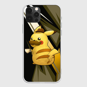 Чехол для iPhone 12 Pro Max с принтом Пикачу детектив в Кировске, Силикон |  | anime | picachu | pikachu | аниме | милый | пика | пикачу | покебол | покемон