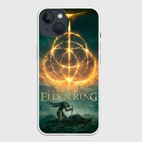 Чехол для iPhone 13 с принтом Elden Ring key art в Кировске,  |  | action | armor | dark souls | demon | elden ring | fromsoftware | games | george martin | japan | knight | namco bandai | rpg | weapon | броня | дарк соулс | демон | джордж мартин | игры | оружие | рпг | рыцарь | темные души | экшен | япония