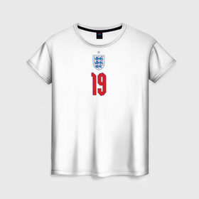 Женская футболка 3D с принтом Мэйсон Маунт форма Англия в Кировске, 100% полиэфир ( синтетическое хлопкоподобное полотно) | прямой крой, круглый вырез горловины, длина до линии бедер | 2020 | 2021 | euro | fifa | mason | mount | uefa | аглийская | англичане | англия | евро | маунт | мэйсон | мэйсон маунт | сборная англии | сборной | уефа | фифа | форма | футбол | футбольная