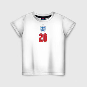 Детская футболка 3D с принтом Фил Фоден форма Англия в Кировске, 100% гипоаллергенный полиэфир | прямой крой, круглый вырез горловины, длина до линии бедер, чуть спущенное плечо, ткань немного тянется | 2020 | 2021 | euro | fifa | fil | foden | uefa | аглийская | англичане | англия | евро | сборная англии | сборной | уефа | фил фоден | филип | фифа | фоден | форма | футбол | футбольная