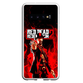 Чехол для Samsung Galaxy S10 с принтом RDR John Marston в Кировске, Силикон | Область печати: задняя сторона чехла, без боковых панелей | game | red dead | red dead redemption 2 | redemption 2 | rockstar games | бандиты | дикий запад | игры | ковбои | оружие