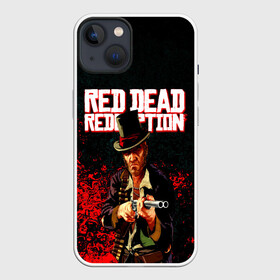 Чехол для iPhone 13 с принтом Red Dead Redemption Bandit в Кировске,  |  | game | red dead | red dead redemption 2 | redemption 2 | rockstar games | бандиты | дикий запад | игры | ковбои | оружие