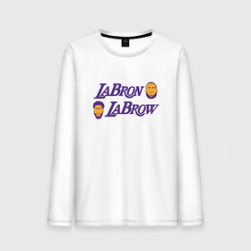 Мужской лонгслив хлопок с принтом LaBron - LaBrow в Кировске, 100% хлопок |  | basketball | bryant | game | james | kobe | lakers | lebron | los angeles | nba | sport | streetball | баскетбол | баскетболист | брайант | джеймс | игра | игрок | коби | леброн | лейкерс | лос анджелес | мяч | нба | спорт | стритбол