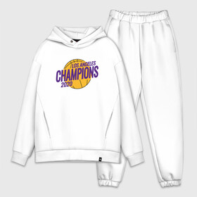 Мужской костюм хлопок OVERSIZE с принтом LA Champions в Кировске,  |  | basketball | bryant | game | james | kobe | lakers | lebron | los angeles | nba | sport | streetball | баскетбол | баскетболист | брайант | джеймс | игра | игрок | коби | леброн | лейкерс | лос анджелес | мяч | нба | спорт | стритбол