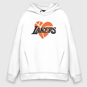 Мужское худи Oversize хлопок с принтом Love Lakers в Кировске, френч-терри — 70% хлопок, 30% полиэстер. Мягкий теплый начес внутри —100% хлопок | боковые карманы, эластичные манжеты и нижняя кромка, капюшон на магнитной кнопке | Тематика изображения на принте: basketball | bryant | game | james | kobe | lakers | lebron | los angeles | nba | sport | streetball | баскетбол | баскетболист | брайант | джеймс | игра | игрок | коби | леброн | лейкерс | лос анджелес | мяч | нба | спорт | стритбол