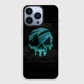 Чехол для iPhone 13 Pro с принтом Skull of pirate в Кировске,  |  | Тематика изображения на принте: game | games | pirate | sea of thieves | sot | игра | игры | корабли | корабль | кракен | майкрософт | море | море воров | моря | пираты