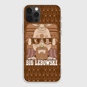 Чехол для iPhone 12 Pro с принтом The Big Lebowski в Кировске, силикон | область печати: задняя сторона чехла, без боковых панелей | donny | dude | jeff bridges | the big lebowski | walter sobchak | большой лебовский | боулинг | вальтер собчак | джефф бриджес | донни | заяц | кегли | кролик | фильм | чувак