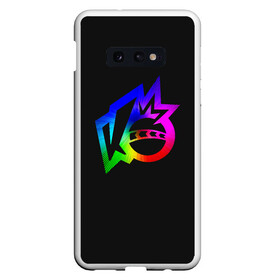 Чехол для Samsung S10E с принтом Knockout city. Rainbow logo в Кировске, Силикон | Область печати: задняя сторона чехла, без боковых панелей | Тематика изображения на принте: a | arts | ball | box | city | dodgeball | e | electronic | game | gradient | knockout | logo | nintendo | playstation | rainbow | switch | technologies | x | а | артс | вышибалы | город | градиент | е | игра | лого | логотип | мяч | нокаут | 