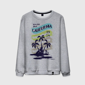 Мужской свитшот хлопок с принтом CALIFORNIA BEECH в Кировске, 100% хлопок |  | beech | california | retro | sea | summer | usa | каникулы | лето | море | отдых | пальмы | пляж | ретро | тропики