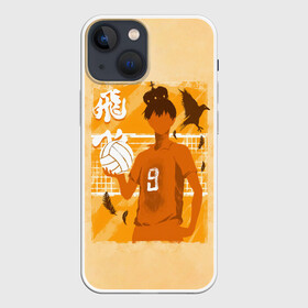 Чехол для iPhone 13 mini с принтом Тобио Кагеяма Haikyuu в Кировске,  |  | 2 номер | anime | haikyu | haikyuu | king of the court | manga | аниме | волейбол | волейбольный клуб | кагеяма | король | король площадки | манга | мяч | старшая карасуно | тобио | хаику | хаикую