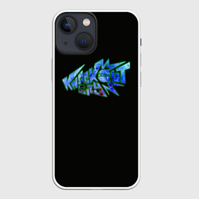 Чехол для iPhone 13 mini с принтом Нокаут Сити. Логотип в Кировске,  |  | a | arts | ball | box | city | dodgeball | e | electronic | game | gradient | knockout | logo | nintendo | playstation | rainbow | switch | technologies | x | а | артс | вышибалы | город | градиент | е | игра | лого | логотип | мяч | нокаут | 