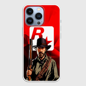 Чехол для iPhone 13 Pro с принтом ROCK STAR GAME в Кировске,  |  | game | red dead | red dead redemption 2 | redemption 2 | rockstar games | бандиты | дикий запад | игры | ковбои | оружие