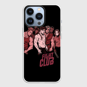 Чехол для iPhone 13 Pro с принтом Fight Club x Street Fighter в Кировске,  |  | fight club | fighting | game | games | street fighter | балрог | бланка | бойцовский клуб | вега | зангиев | игра | игры | классика | рю | сагат | стрит файтер | уличный боец | чан ли