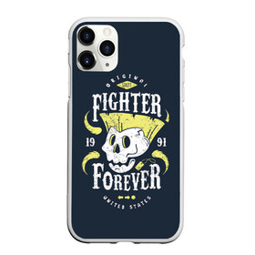 Чехол для iPhone 11 Pro матовый с принтом Fighter forever в Кировске, Силикон |  | fighting | game | games | street fighter | балрог | бланка | вега | зангиев | игра | игры | классика | рю | сагат | стрит файтер | уличный боец | чан ли