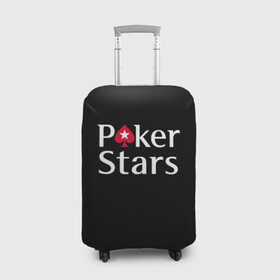 Чехол для чемодана 3D с принтом Poker Stars в Кировске, 86% полиэфир, 14% спандекс | двустороннее нанесение принта, прорези для ручек и колес | 777 | cards | casino | chips | flash | fortune | game | joker | luck | omaha | poker | roulette | straight | texas holdem | tournament | азарт | джокер | игра | казино | карты | омаха | покер | рулетка | стрит | техасский холдэм | турнир | удача | фишки |