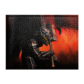 Обложка для студенческого билета с принтом БЕРСЕРК оранжевый в Кировске, натуральная кожа | Размер: 11*8 см; Печать на всей внешней стороне | anime | berserk | аниме | берсерк | бесерк | гатс | манга | мультфильм
