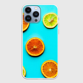 Чехол для iPhone 13 Pro Max с принтом АпельСинки в Кировске,  |  | апельсин | долька | лето | фрукты