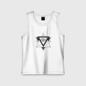 Детская майка хлопок с принтом Пирамида в Кировске,  |  | alchemy | free | illuminati | magic | masonry | mystic | occult | oldschool | providence | pyramid | sign | symbol | tattoo | алхимия | знак | иллюминат | каменщик | магия | масон | мистика | оккультизм | пирамида | провидение | символ | та