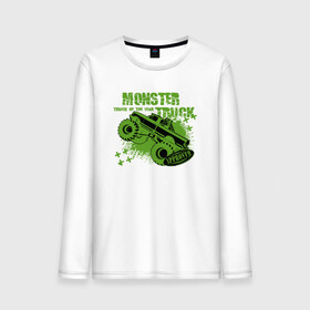 Мужской лонгслив хлопок с принтом Monster Truck в Кировске, 100% хлопок |  | Тематика изображения на принте: monster | truck | авто | автомобиль | иллюстрация