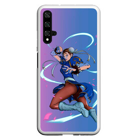 Чехол для Honor 20 с принтом Dengerous Chun Li в Кировске, Силикон | Область печати: задняя сторона чехла, без боковых панелей | Тематика изображения на принте: chun li | fighting | game | games | street fighter | игра | игры | классика | стрит файтер | уличный боец | чан ли | чун ли