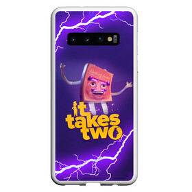 Чехол для Samsung Galaxy S10 с принтом It takes two | DR Hakim (Z) в Кировске, Силикон | Область печати: задняя сторона чехла, без боковых панелей | hakim | hazelight studios | it takes two | joy | mei | takes two | для этого нужны двое | коди | компьютерная игра | мей | мэй | нужны двое | радость | хаким