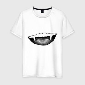 Мужская футболка хлопок с принтом Ковид  в Кировске, 100% хлопок | прямой крой, круглый вырез горловины, длина до линии бедер, слегка спущенное плечо. | индийский | клыки | ковид | оскал | улыбка | штамм