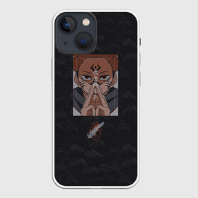Чехол для iPhone 13 mini с принтом Jujutsu Kaisen в Кировске,  |  | sukuna | магическая битва | палец | сукуна