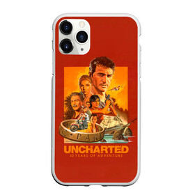 Чехол для iPhone 11 Pro матовый с принтом 10 years Uncharted в Кировске, Силикон |  | game | games | uncharted | анчартед | дрейк | игра | игры | натан | нейтан