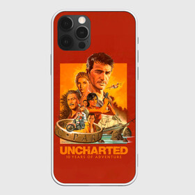 Чехол для iPhone 12 Pro с принтом 10 years Uncharted в Кировске, силикон | область печати: задняя сторона чехла, без боковых панелей | game | games | uncharted | анчартед | дрейк | игра | игры | натан | нейтан