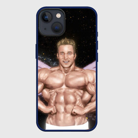 Чехол для iPhone 13 с принтом Billy Space Aquarell в Кировске,  |  | aniki | billy | billy herrington | gachi | gachimuchi | van | van darkholm | аники | билли | гачи | гачибасс | гачимучи